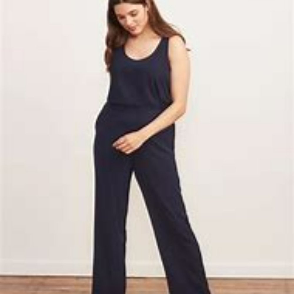 Brass Clothing All Day Pant Navy size medium